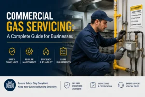 Commercial gas servicing for UK businesses